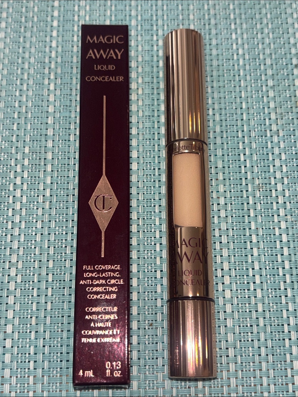 Charlotte Tilbury- Magic Away Liquid Concealer - “4 Fair” NWT